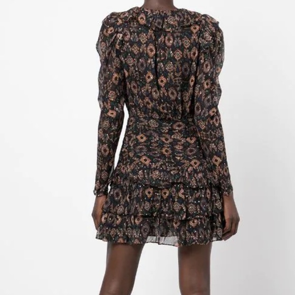 Ulla Johnson Esila ruffled mini dress, SIZE 8 NEW. 0181 - Picture 3 of 9